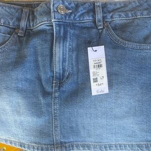 Garage Denim Mini Skort